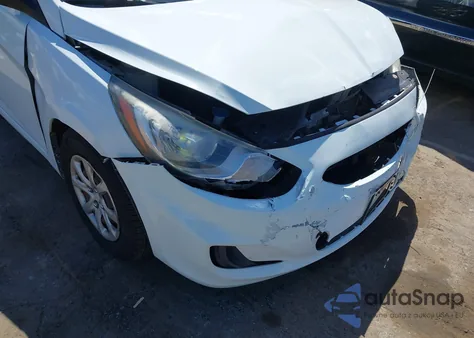 2014 Hyundai Accent Gls from USA, damaged, VIN KMHCT4AE7EU760072
